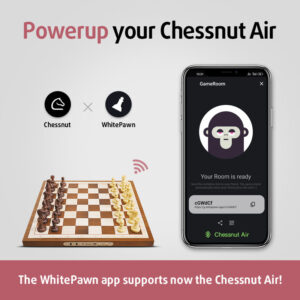 Chessnut Air Electronic Chess Set with Extra Queens LEDs AI Adaptive Electronic Chess Set Game and App with Computer Chess Board - Image 6