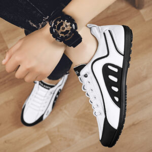 Summer men color collision simple casual non-slip sports shoes with men shoes - Image 2