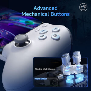 EasySMX M15 Mobile Phone Gamepad Type C Hall Mechanical Controller for Android Phone iPhone 15/16 Cloud Gaming Xbox Game Pass - Image 3