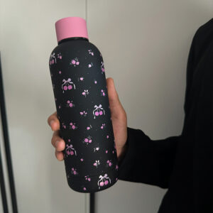 Kawaii Cherry Stainless Steel Thermos Bottle 500ml Tumbler Coffee Cup Cool Korean Travel Insulated Flask Thermal Water Bottle - Image 4