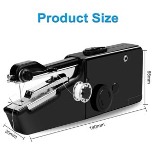 USB Electric Handheld Sewing Machine Kit, Cordless Mini Quick Repairing Sewing Machine For Denim Curtain Leather - Image 4