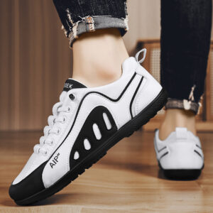 Summer men color collision simple casual non-slip sports shoes with men shoes - Image 4