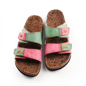 TMA EYES Summer Popular Two-piece Handmade Genuine Leather Women's Sandals - Image 2