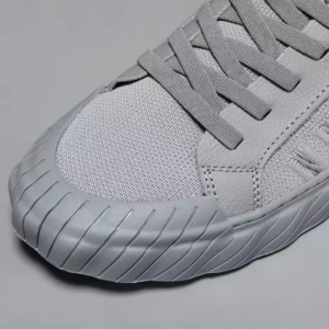 Oulylan Men's Breathable Sneakers Summer Casual Lightweight Round Head Solid Colour Non-slip Flats Walking Shoes Male - Image 3