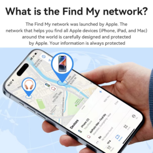 HOCO Smart GPS Tracker Mini Tag For IOS Apple Find My APP Anti Lost Reminder Device MFI Rated Locator Car Key Pet Kids Finder - Image 4