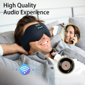 Sleeping Mask With Bluetooth 5.3 Headphones For Sleeping Sleep Shade For Women Men Fone De Ouvido Bluetooth Wireless Eye Mak - Image 3