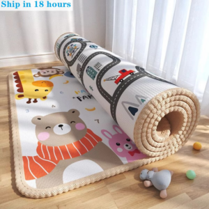 New Non-toxic Thick Baby Crawling Play Mats Environmentally Friendly Folding Mat Carpet Play Mat for Children's Safety Rug Gifts - Image 4