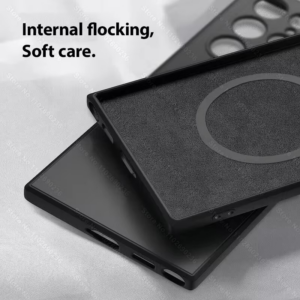 Liquid Silicone Case For Magsafe For Samsung Galaxy S24 S22 S21 S23 S25 Ultra Plus Fe Wireless Charge Magnetic Shockproof Cover - Image 6