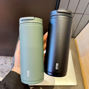 New 304 Stainless Steel Drink Straight Thermos Bottle For Adult Girls Portable Outdoor Travel Vacuum Insulated Coffee Cup 400 ML - Image 5