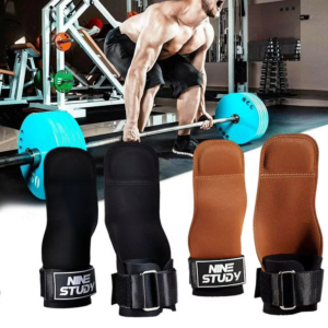 Bench Press Weight Lifting Wrist Hooks Straps Deadlift Gloves and Grip Pads for Fitness Gym Training Dumbbell Pull-Up - Image 6