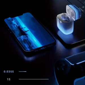 2025 New Type of Sensorless Delay Active Noise Reduction Night Light Drifting Sand Sports Game Wireless Bluetooth 5.3 Earphones - Image 4