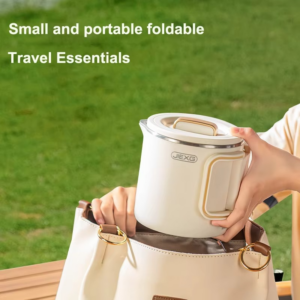 2025 New 3 in 1 Multifunctional Rice Cooker Portable Small Travel Electric Kettle Household Foldable Electric Cooker Hot Pot - Image 3