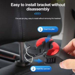 Universal Car Bracket Hook Multi-Function Hanging Storage Mobile Phone Holder Rear Seat Hanger Hook for Bag Purse Cloth Grocery - Image 4