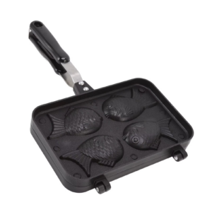 Taiyaki Cake Maker Taiyaki Cooking Bakeware Taiyaki Fish Shape Cake Maker Non Stick Taiyaki Double Baking Pan Waffle Baking Mold - Image 4