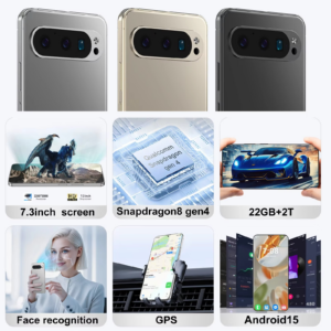 2025 New Pixel 9 Pro XL Smartphone Original 7.3" Celulares Android Moblie Phones Unlocked 5G Dual Sim Global Version Phone - Image 5