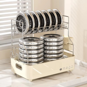 Kitchen Drain Rack Sink Drain Shelf Household Tableware Rack Storage Box Tableware Storage Rack - Image 3