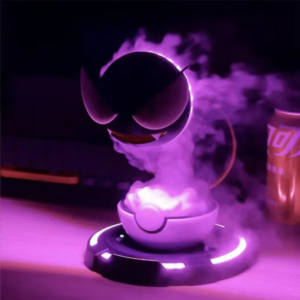 Smoking Night Light For Gengar Cute Anime Gaming Room Smoke Light Bedroom LED PC Table Decoration Christmas Children's Toy Gift - Image 7