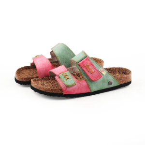 TMA EYES Summer Popular Two-piece Handmade Genuine Leather Women's Sandals - Image 3