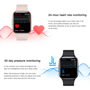 Smart Watch 2024 Men, 1.69'' Bluetooth Call Smartwatch for Women, Fitness Tracker, Heart Rate Monitor for Xiaomi Huawei SAMSUNG - Image 3