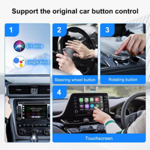 Android 14 Auto CarPlay Smart Ai Tv Box Wireless CarPlay Adapter For Car Radio with Wired CarPlay Car Intelligent Systems - Image 3