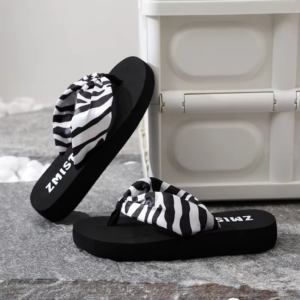 Women Flip-flops Beach Slippers Summer Non-slip Flat Outdoor Simple Bohemian Slippers Ladies Indoor Bathroom Shoes Slides - Image 4
