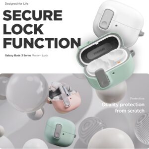 Security Lock Case for Galaxy Buds 3 & Galaxy Buds 3 Pro , Samsung Galaxy Buds 3 / Buds 3 Pro Shockproof Cute Protective Cover - Image 4