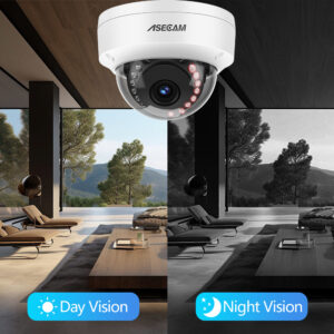 8MP 4K IP Camera POE Outdoor H.265 Onvif Metal Indoor Dome CCTV Night Vision 4MP Video Surveillance Camera - Image 3