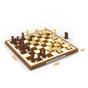 Chessnut Air Electronic Chess Set with Extra Queens LEDs AI Adaptive Electronic Chess Set Game and App with Computer Chess Board - Image 3