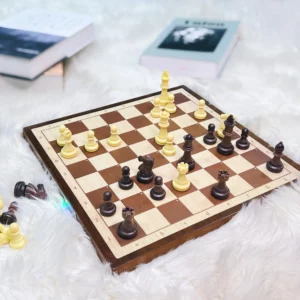 Chessnut Air Electronic Chess Set with Extra Queens LEDs AI Adaptive Electronic Chess Set Game and App with Computer Chess Board - Image 2