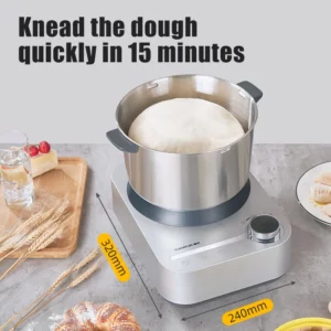 SUNATUR Kneader 8L/5.5L Stand Mixer Electric Dough Mixer Kitchen Processor Machine for Kneading Home Appliance for Baking - Image 2