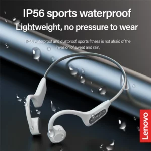 Original Lenovo X3 Pro Bone Conduction Headphone Bluetooth 5.3 Wireless Headset Waterproof Ear Hook Sports Earphones With Mic - Image 5