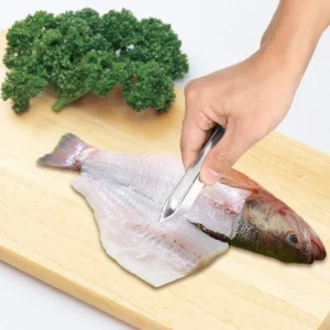 Fish Scales Scraping Graters Stainles Fast cleaner Remove skin brush Cleaning Peeler Scraper bone scaler Tongs tweezers tool - Image 5