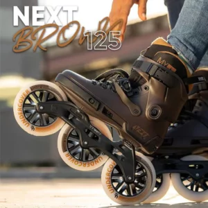 100% Original 2021 Powerslide NEXT Trinity Frame Inline Skates 3*125mm 4*80mm Street Racing Skate Roller Free Skating Patines - Image 5