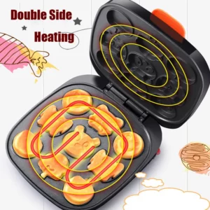 Mini Electric Walnut Cake Maker Automatic Nut Waffle Bread Machine Sandwich Iron Toaster Baking Breakfast Pan Oven EU plug - Image 4