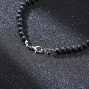 TIBETAN BUDDHIST PHURBA KILAYA THE MAGIC DAGGER WITHTIGER’S EYE LAVA STONE NECKLACE FOR MEN JEWELRY - Image 6