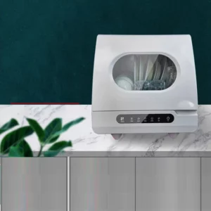 Fully Automatic Dishwasher Household Desktop Dish Disinfection Cabinet Dryer Cupboard Kitchen Tableware Storage Dryer - Image 3