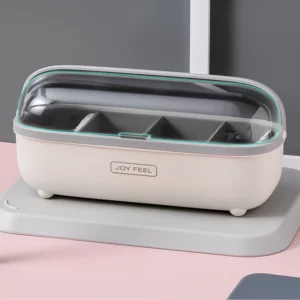 Nordic Spice Jar salt and Pepper Shakers Spice Container Set Oval Transparent Seasoning Box Spice Rack Kitchen Storage Tools - Image 5