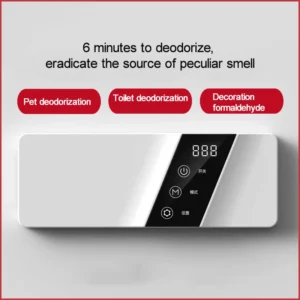Household Deodorizing Air Purifier Pet Deodorizing Purifier Disinfection Machine Bathroom Peculiar Smell Ozone Freshener - Image 1