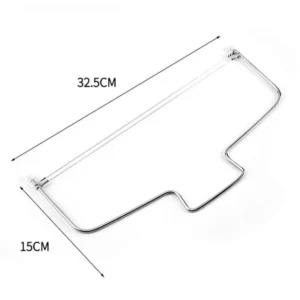Double Line Adjustable Metal Cake Cutter Stainless Steel Cake Pastry Slicer Tools Decorating Mold Bakeware Kitchen Baking Tool - Image 5