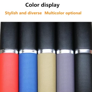 Anti Slip Auto Decoration PU Leather Steering Covers Car-styling Universal Car Steering Wheel Cover 37-38cm Diameter - Image 5