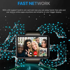 4G Large Screen Smart Watches 3GB+32GB phone watch Support SIM Card GPS WiFi Big Battery bluetooth Smart Watch for android ios - Image 2