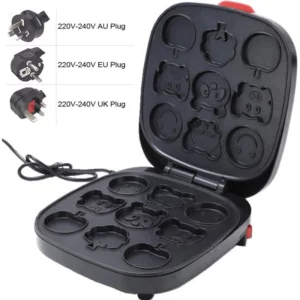 Mini Electric Walnut Cake Maker Automatic Nut Waffle Bread Machine Sandwich Iron Toaster Baking Breakfast Pan Oven EU plug - Image 6