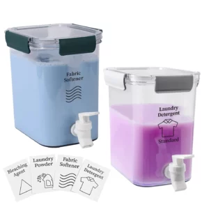 Agen With Refrigerated Container Dispenser Bucket For Faucet Laundry Bleaching Fabric Softener Detergent - Image 2