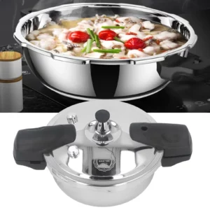 1.8 Liter Pressure Cooker Scratch Resistance Stainless Steel Mini Pressure Cooker High Hardness for Boiled Fish for Gas Stove - Image 5