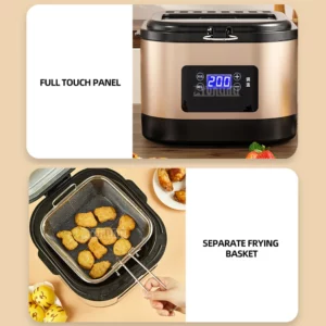 Household Electric Fryer Intelligent Deep Freidoras Con Aceite Temperature Adjustable Feidora Electrica Con Aceite - Image 4
