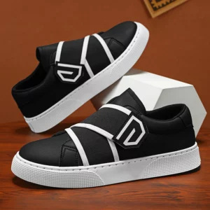 New Men Business Casual Shoes Fashion Anti Slip Outdoor Sneakers Comfortable Wear-resistant Walking Shoes Leather Walking Shoes - Image 4
