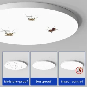 LED Ceiling Light 220V Waterproof Dustproof Three Proof Light Bedroom Bathroom Dining Room Kitchen Indoor Lighting Fixtures - Image 3
