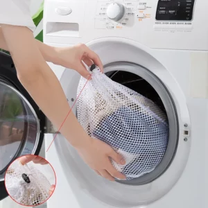 Big Size Large Washing Laundry Bag Mesh Organizer Net Dirty Bra Socks Underwear Shoe Storag Wash Machine Cover Clothes - Image 4