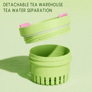 1200ml Handle Glass Water Bottle With Straw Portable Large Capacity Personalized Drinking Cup For Indoor Outdoor - Image 4