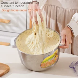 5L Food Mixers with Dough Hook Intelligent Kneading Machine for Home Multi-functional Kitchen Mixer 220V - Image 2